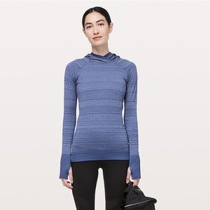 Lululemon Rest Less Hoodie in Gatsby Blue